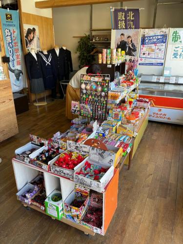 a market with a bunch of fruits and vegetables on display at Sapan Hasegawa - Vacation STAY 14781 in Kitakyushu