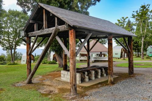 O grădină în afara New Greenpia Tsunan Campsite - Vacation STAY 41973v