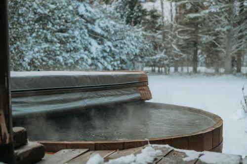 Spa Scandinave - Les Balancoires semasa musim sejuk