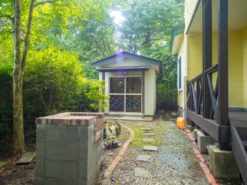 a front porch of a house with a building at Sanso Seseragi - Vacation STAY 15301 in Nasu