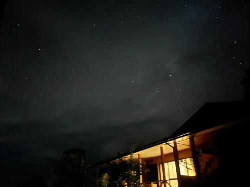 a night view of a building with the stars in the sky at Yoronto - Vacation STAY 18850v in Yoron
