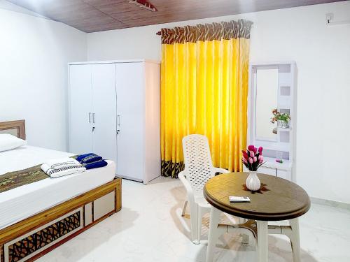 The Hub Panadura - Cozy, Convenient & Welcoming Stayにあるベッド