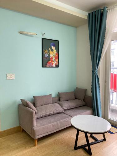 Χώρος καθιστικού στο ASeaLover Hacom 2 Beds 11F