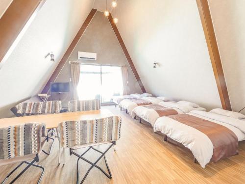 Giường trong phòng chung tại Riverside Glamping Kamiseno - Vacation STAY 92763v