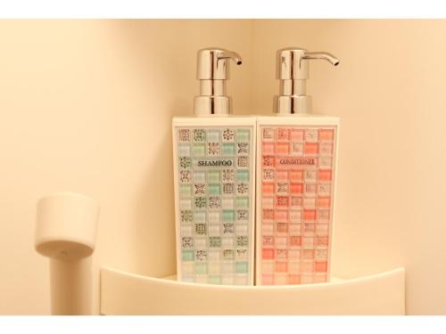 Et badeværelse på Phottage inn Biei - Vacation STAY 20955v