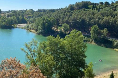 Provençal escape with terrace and garden view
