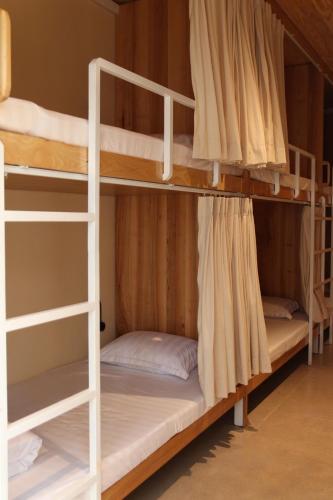 Postel nebo postele na pokoji v ubytování Vả Riverside Retreat