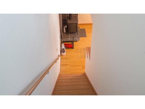 a view of a hallway with a stairway leading to a room at MUSH ROOMS - Vacation STAY 75002v in Higashikawa