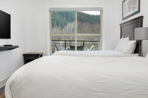 Cama o camas de una habitación en 2BR Unit Harrison Mountain View