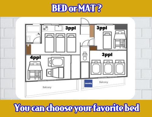 Postel nebo postele na pokoji v ubytování Koikawa Mansion 702 - Vacation STAY 17564