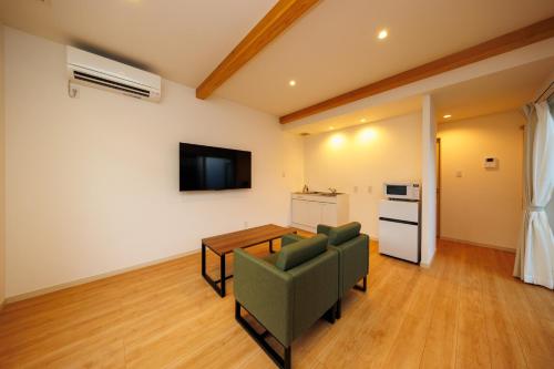 Nhà bếp/bếp nhỏ tại KAIBENBETSU NAGATO MISUMI - Vacation STAY 01643v