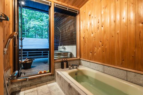 Et badeværelse på COCO VILLA Yatsugatake - Vacation STAY 28845v