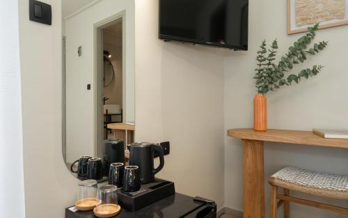 Gnamma Hotelにあるテレビまたはエンターテインメントセンター