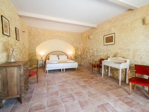 Postel nebo postele na pokoji v ubytování Domaine des Périès - Chambres d'hôtes