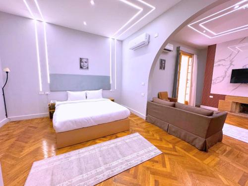 Μια τηλεόραση ή/και κέντρο ψυχαγωγίας στο Zamalek House Hotel