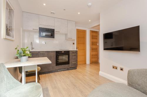 Köök või kööginurk majutusasutuses Cleveland Residences Farringdon