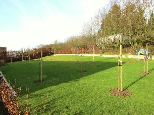 Jardín al aire libre en Cozy Bedrooms Cottage, Soumoy