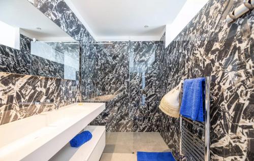 Et badeværelse på Villa Bianca