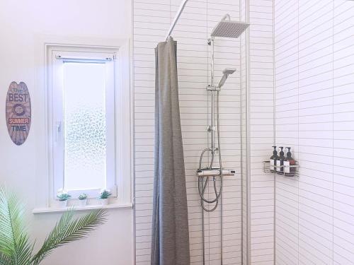 Koupelna v ubytování Prinshöjden Hotel - Smart Digital Apartments & Villas