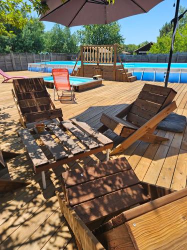Camping familial les Chalets d'Uza