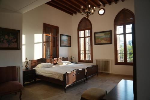 Postel nebo postele na pokoji v ubytování Villa Ivy