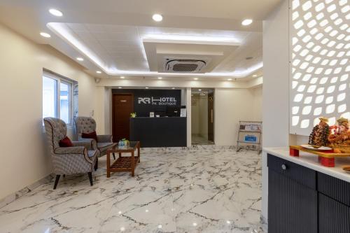 PK Boutique Hotel Noida Expresswayにあるシーティングエリア