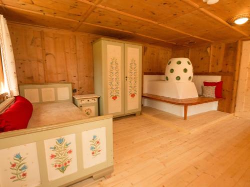 Ένα ή περισσότερα κρεβάτια σε δωμάτιο στο Apartment Typ C by Interhome