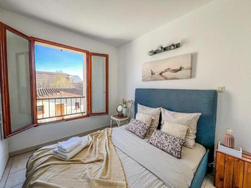 Postel nebo postele na pokoji v ubytování expat renting - Le Refuge Douillet- Confort - Wifi