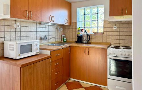 Η κουζίνα ή μικρή κουζίνα στο 3 Bedroom Beautiful Apartment In Labin