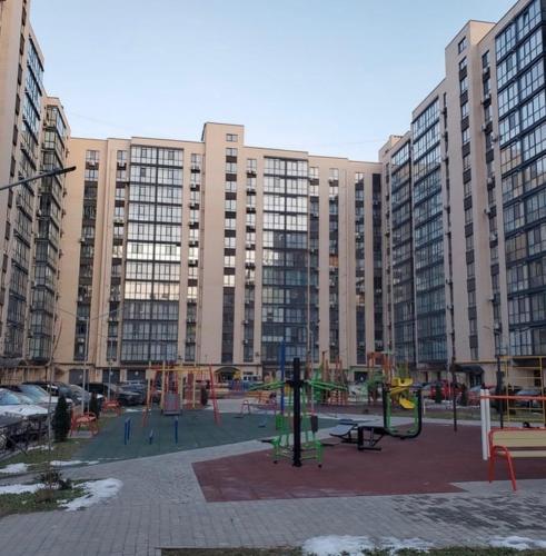 Herní místnost nebo prostor pro děti v ubytování Apartment New building in center