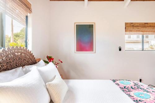 Area soggiorno di Casa Grateful Hawaii