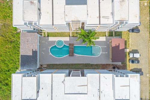 Caribbean Pearl 2BR Bayahíbe Stayにあるシーティングエリア