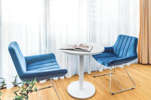 Χώρος καθιστικού στο PANORAMA Resort - Center Suite & Sea View