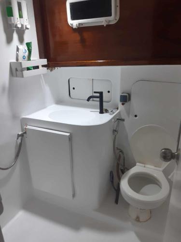 Bateau MEKKALAにあるバスルーム