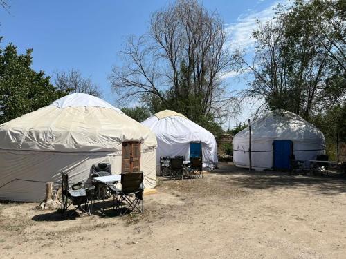Fotografie z fotogalerie ubytování Caravansarai campsite Кемпинг Караван-сарай v destinaci Kalīnīno