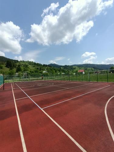 Gorycvitの敷地内または近くにあるテニス施設またはスカッシュ施設