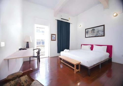 Katil atau katil-katil dalam bilik di Mitr Inn Chinatown - มิตร อินน์ เยาวราช
