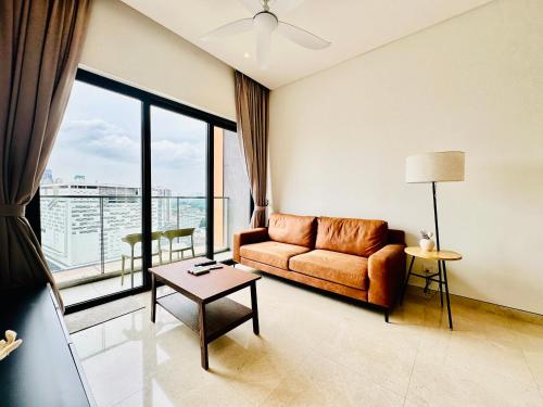 Ruang duduk di Lucentia residence BBCC Lalaport by smart services