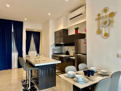 Dapur atau dapur kecil di Lucentia residence BBCC Lalaport by smart services