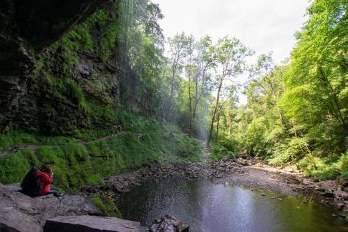 Un paisaje natural cerca de la casa vacacional