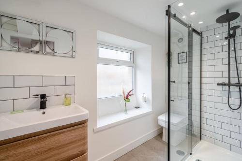 Vannituba majutusasutuses Hardy Hideaway