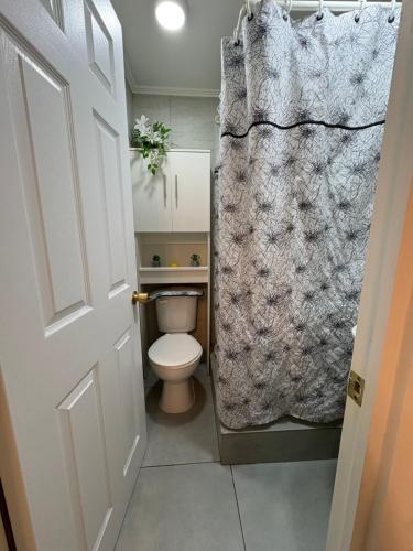 Ένα μπάνιο στο Mini Departamento