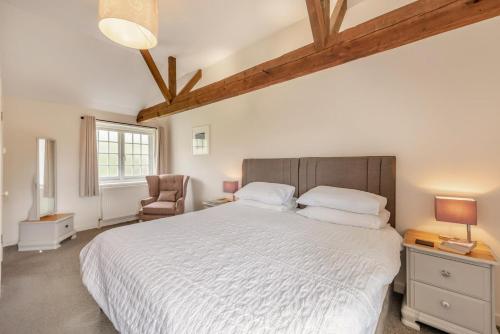Katil atau katil-katil dalam bilik di Middle Cottage - Chiddingly