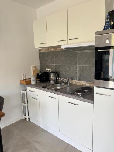 Η κουζίνα ή μικρή κουζίνα στο Apartment Bellalegna