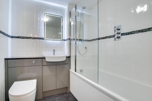 Et badeværelse på Little Dolphins