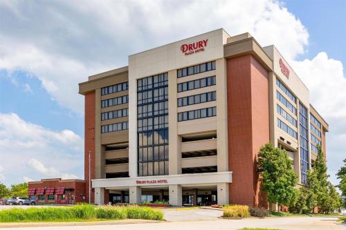 a rendering of a building with a drury hotel at Drury Plaza Hotel St Louis Creve Coeur in Creve Coeur