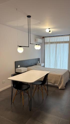 Postel nebo postele na pokoji v ubytování San Juan 2