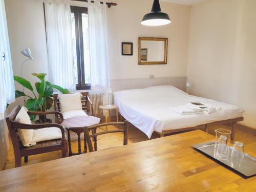 Postel nebo postele na pokoji v ubytování B&B Via Museo