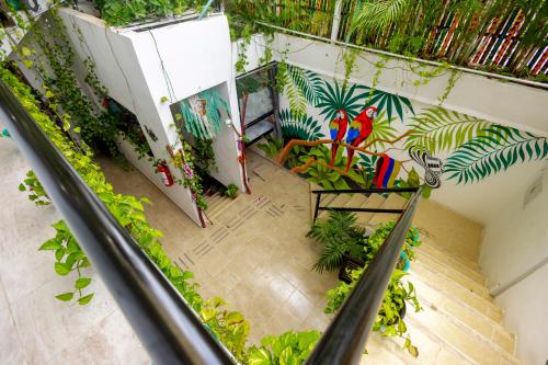 Сад в Puerto Morelos Hotel Las Palmas - Near the beach