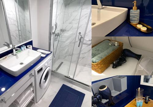 Koupelna v ubytování Hotel Suite with Seaview